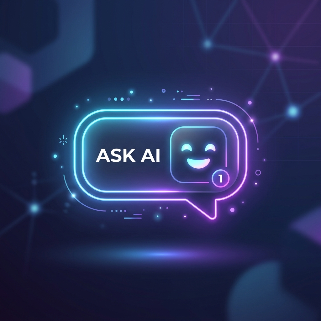 AI Chatbot icon representation